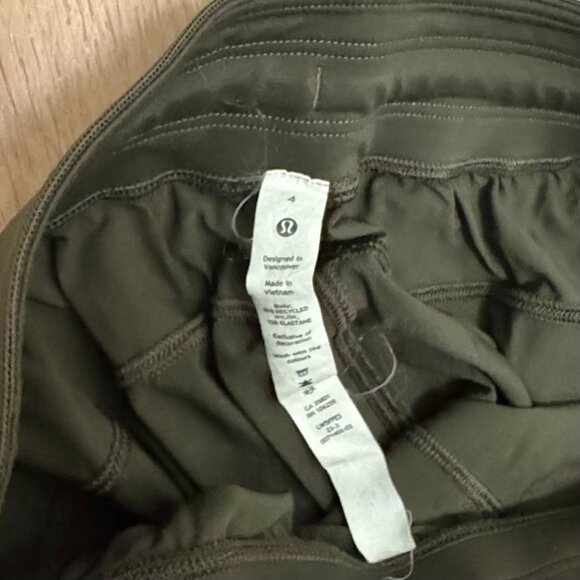 Lululemon Dance Studio Mid-Rise Jogger Full Length Olive Green - Picture 8 of 8